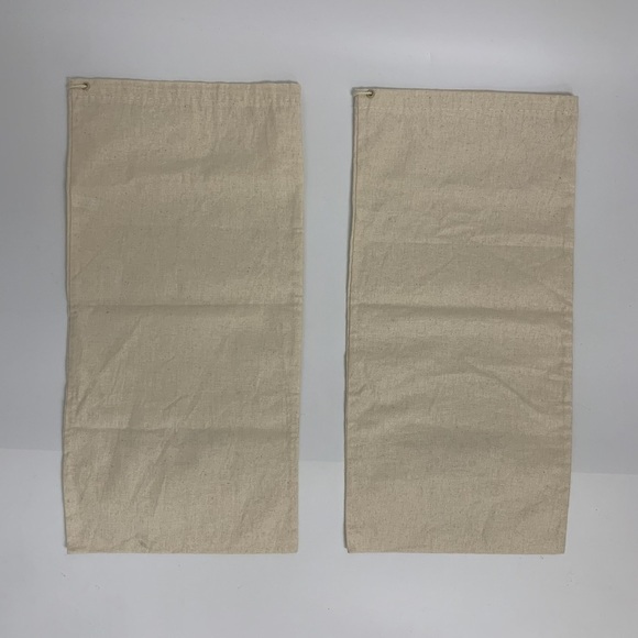 SALVATORE FERRAGAMO 2 cotton Italy made Dust Bags new - Picture 5 of 9